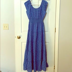 Pink City Prints polka dot dress